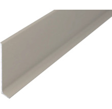 Profilé de finition murale en plastique en forme de L.