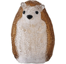 Figurine de jardin LED hérisson en acrylique