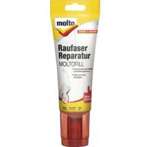 Tube Molto Moltofill pour réparation de papier peint ingrain, 330 grammes, mastic prêt à l'emploi pour murs et plafonds intérieurs, couleur blanc.
