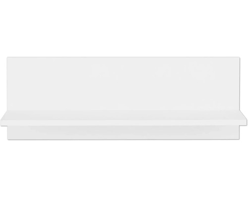 Étagère murale blanche au design épuré.