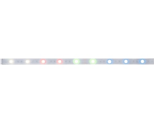 Bande MaxLED 250 1,0 m 7W 230 lm 3000 K blanc chaud RVB revêtue 30 LEDs 24V extension du set de base, compatible Smart Home après extension