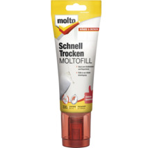 Enduit de réparation Moltofill à séchage rapide Molto pour murs et plafonds, tube de 330 grammes, pour l'intérieur, remplit jusqu'à 1 centimètre.