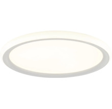 Runde, flache LED-Deckenleuchte für eine gleichmäßige Beleuchtung.