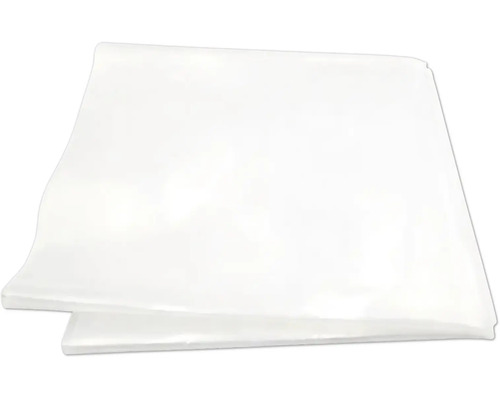 Carreau de céramique rectangulaire blanc avec une surface lisse.