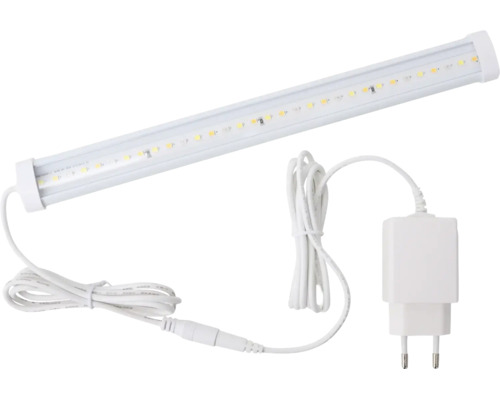 Réglette LED avec bloc d'alimentation et câble