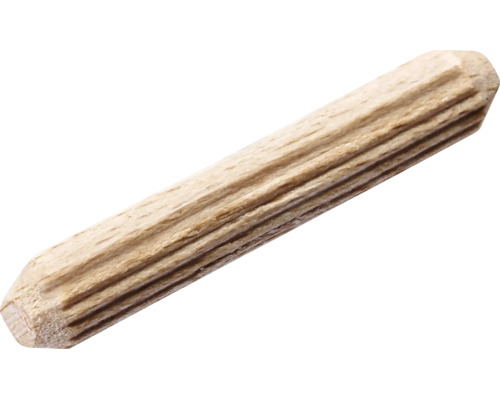 Tourillon en bois cannelé pour assemblages de bois.
