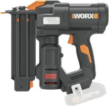 Cloueuse sans fil WORX 20 Volt avec moteur sans balais et technologie Nail Force pour clous de calibre 18.