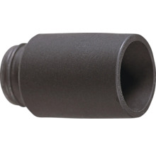 Mamelon à souder en acier pour raccords de tuyauterie, cylindrique, noir.