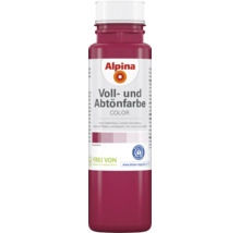Alpina Voll- und Abtönfarbe in der Flasche für innen und außen, zum Malen und Basteln, frei von Konservierungsmitteln, Umweltsiegel Blauer Engel.