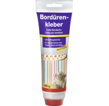 Colle bordures tube de 250 grammes avec brosse d'application pour bordures en papier, vinyle et intissé.