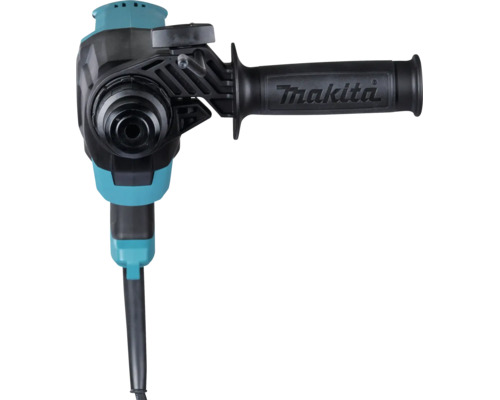 Perforateur Makita avec poignée latérale et Makita Logo, vue de face.