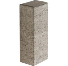 Rechteckpalisade iMount Corner grau 16,5 cm x 12 cm x 40 cm