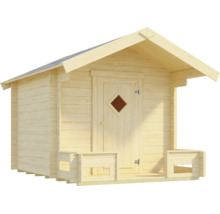 Abri de jardin Outdoor Life avec plancher 180x180 cm bois