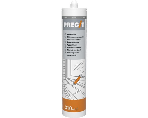 Silicone de construction PRECIT gris 310 ml