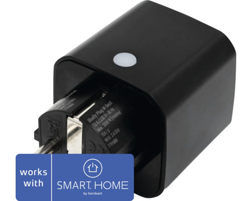 Prise connectée Shelly Plug M Generation 3, compatible avec SMART HOME by hornbach.