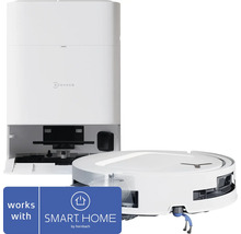 Robot aspirateur Ecovacs avec station de vidage, Ecovacs Logo, compatible avec SMART HOME by hornbach.