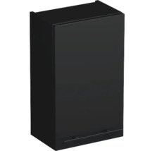 Armoire suspendue Jungborn QUARANTA L x H x P 35 x 58 x 23 cm, à gauche, façade noire mate