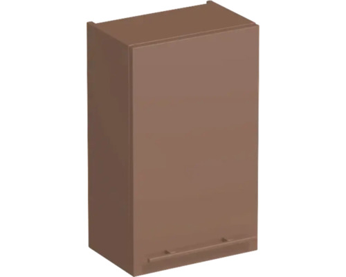 Armoire suspendue Jungborn QUARANTA L x H x P 35 x 58 x 23 cm, à gauche, façade couleur cotto mat