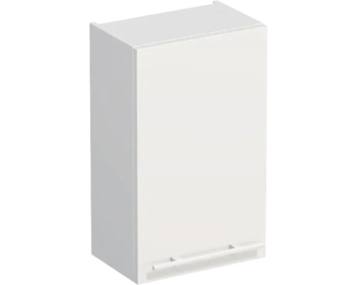 Armoire suspendue Jungborn QUARANTA L x H x P 35 x 58 x 23 cm, à droite, façade blanc mate