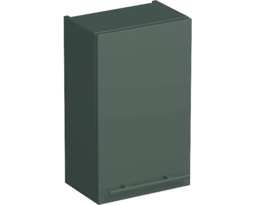 Armoire suspendue Jungborn QUARANTA L x H x P 35 x 58 x 23 cm, à droite, façade vert sauge mat