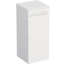Meuble bas Jungborn QUARANTA L x H x P 35 x 81,8 x 35 cm, à gauche, façade blanc mate