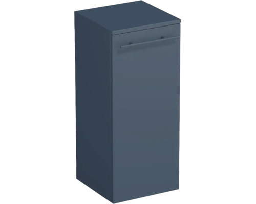 Meuble bas Jungborn QUARANTA L x H x P 35 x 81,8 x 35 cm, à gauche couleur de la façade bleu mat