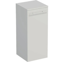 Meuble bas Jungborn QUARANTA L x H x P 35 x 81,8 x 35 cm, à gauche, façade gris clair mat