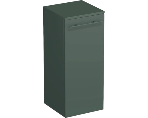 Meuble bas Jungborn QUARANTA L x H x P 35 x 81,8 x 35 cm, à gauche couleur de la façade vert sauge mat