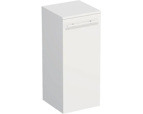 Meuble bas Jungborn QUARANTA L x H x P 35 x 81,8 x 35 cm, à droite, façade blanc mate