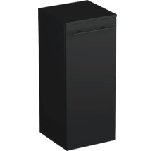 Meuble bas Jungborn QUARANTA L x H x P 35 x 81,8 x 35 cm, à droite, façade noire mate