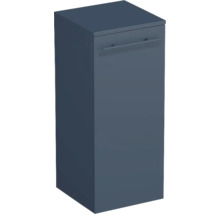 Meuble bas Jungborn QUARANTA L x H x P 35 x 81,8 x 35 cm, à droite, façade bleue mate