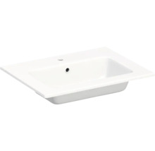 Jungborn Möbelwaschtisch QUARANTA 60,5 x 46 cm weiß matt