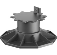 Plot de terrasse réglable en hauteur pour sous-constructions en plastique.