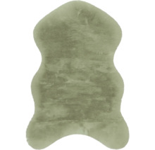 Kunstfell Romance Shape salbei waschbar 55x80 cm