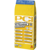 PCI Flexmörtel® verformungsfähiger Fliesenkleber für alle keramischen Beläge grau C2TE-S1 5 kg