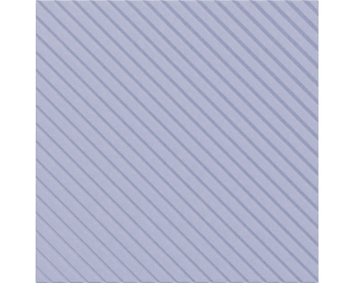 Dalle de sol carrée avec motif à rainures diagonales et surface structurée.