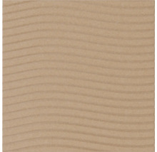 Carreau carré avec une structure horizontale ondulée à l'aspect de dunes de sable.
