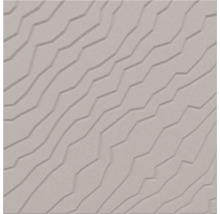 Carreau de mur structuré avec motif en relief diagonal et aspect ondulé.