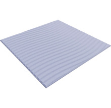 Panneau en mousse acoustique avec surface ondulée pour l'isolation phonique.