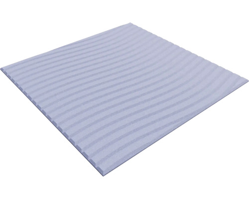 Panneau en mousse acoustique avec surface ondulée pour l'isolation phonique.
