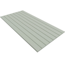 Lambris pour mur ou plafond avec plusieurs rainures longitudinales parallèles pour un revêtement mural moderne.