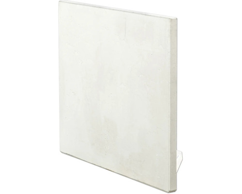 L-Stein Ecke unbewehrt Sichtbeton grau 100 cm x 5 cm x 80 cm