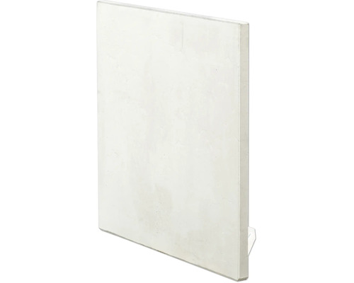L-Stein Ecke unbewehrt Sichtbeton grau 100 cm x 100 cm x 5 cm