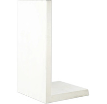 Pierre d’angle en béton apparent armée grise 155 cm x 100 cm x 8 cm
