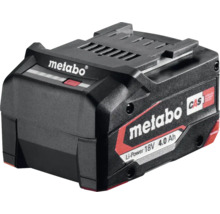 Batterie Metabo Li-Power 18 Volts, 4,0 Ampères-heures, compatible avec le Cordless Alliance System.