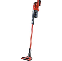 Aspirateur balai sans fil avec batterie rechargeable, long tube d aspiration et brosse pour sols.