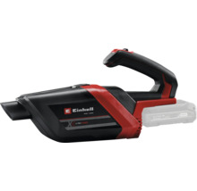 Aspirateur à main sans fil Einhell en rouge et noir pour le nettoyage à sec, système Power X-Change.