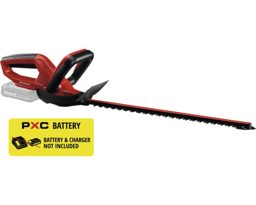 Taille-haie sans fil Einhell de la série Power X-Change avec protège-main et interrupteur de sécurité. Sans batterie ni chargeur.