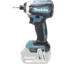 Visseuse à chocs sans fil Makita avec moteur sans charbon, batterie lithium-ion 18 Volt, embout PH2 et clip de ceinture.