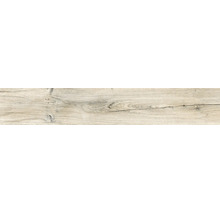 Carreau de sol en aspect bois avec veinage et nœuds